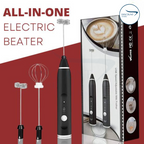 2 in 1 Rechargeable Electric Coffee Beater & Frother