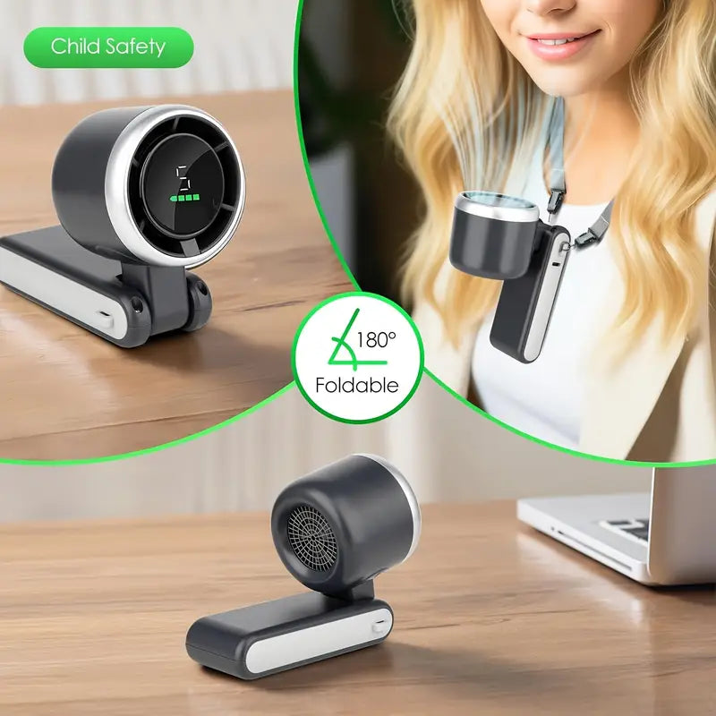 🌀 Portable Handheld Turbo Fan 🌀