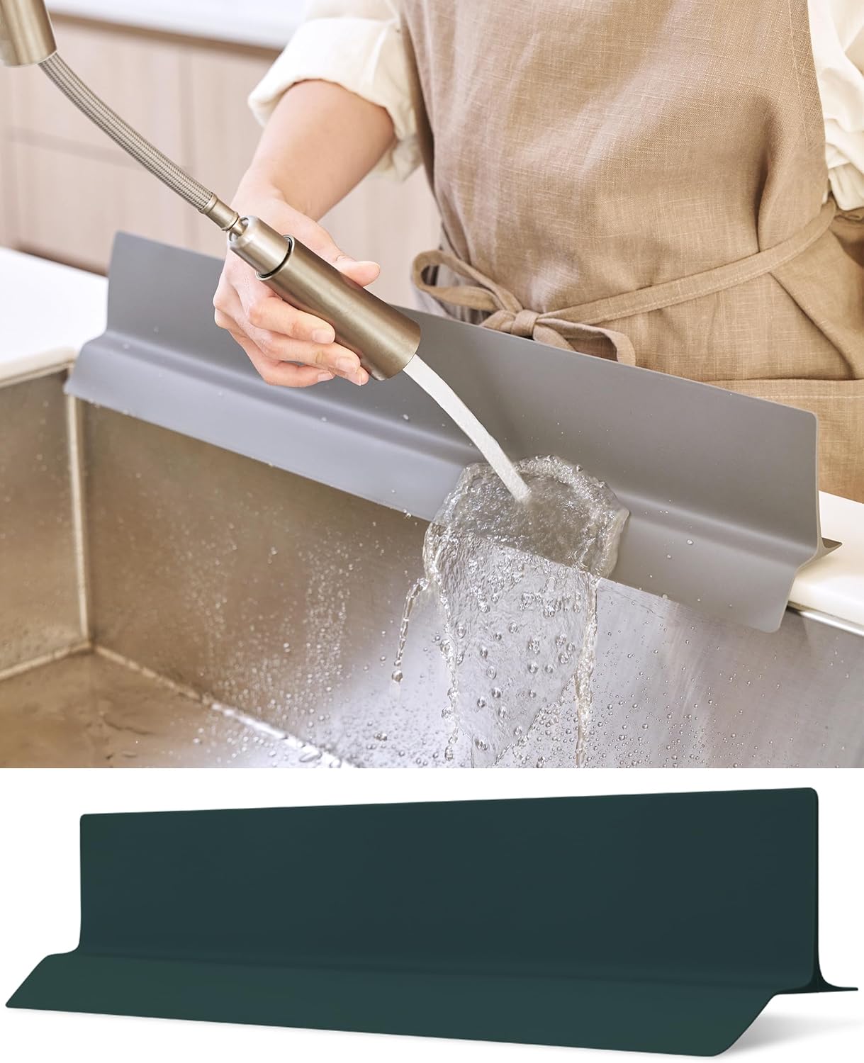 ⚡Premium Silicone Sink Splash Protector – Non-Slip | 50% OFF Today